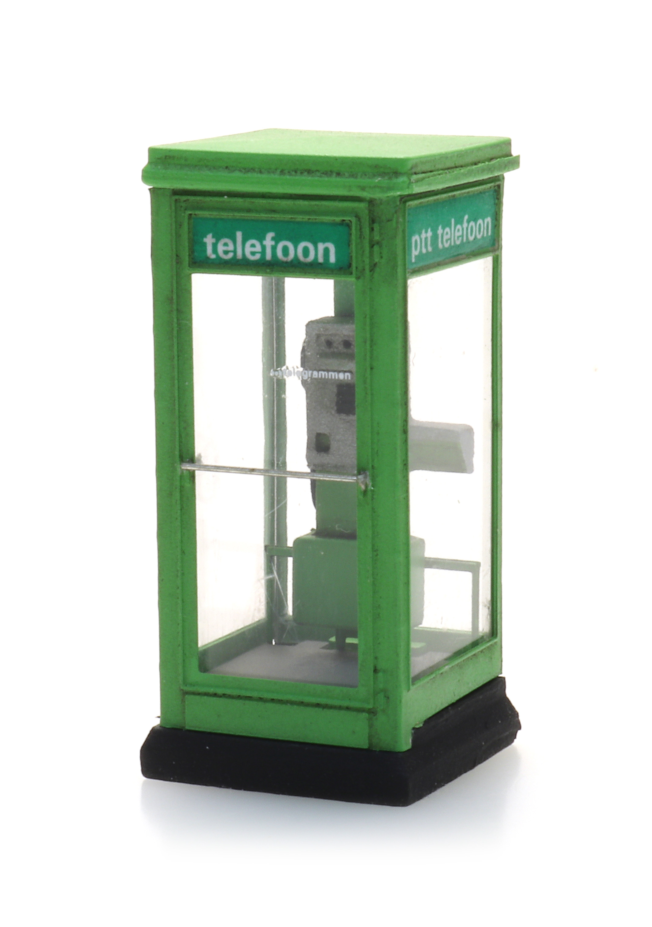 387.484 Telefonzelle PTT-Grün 80-90er Jahre