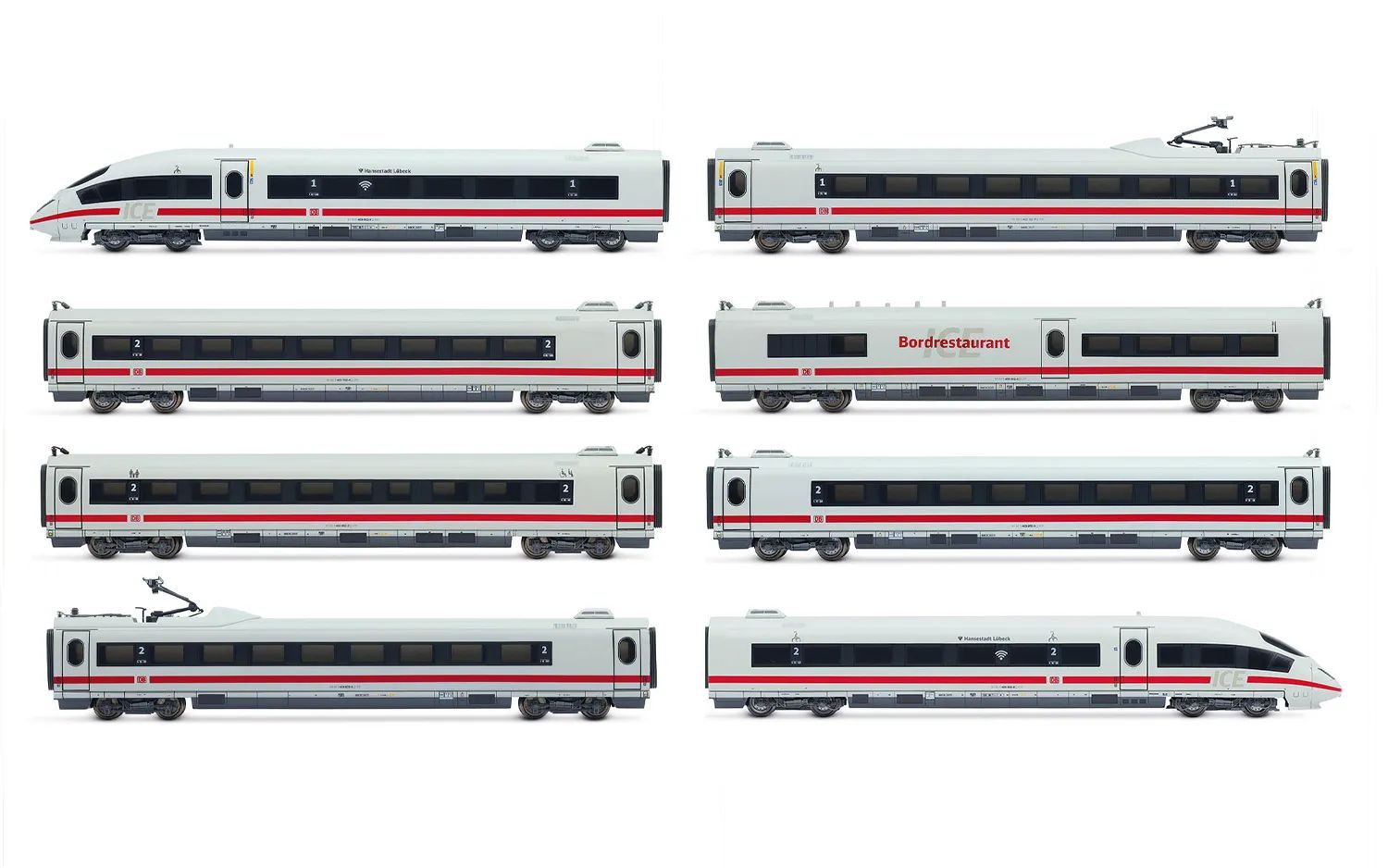 HN2612S DBAG ICE 3 Triebzug BR 403 8-tlg Ep.6