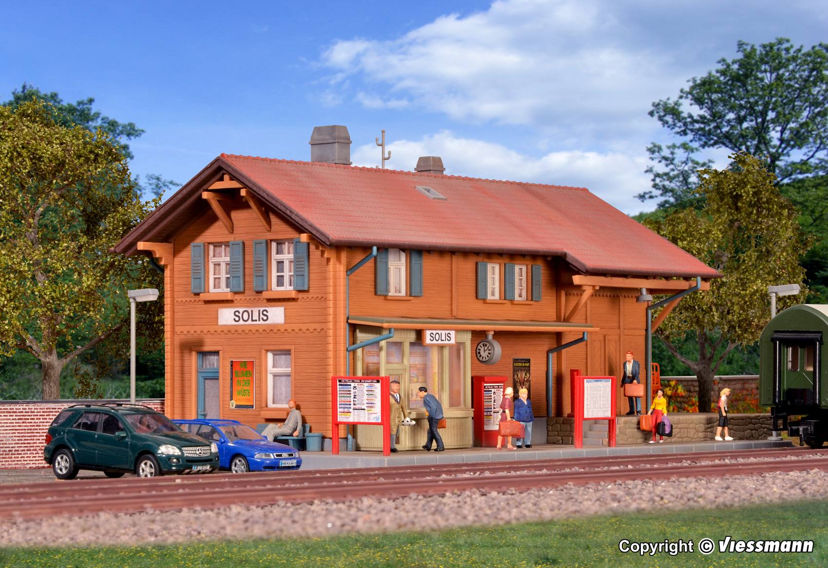 Kibri 39372 Bahnhof Solis