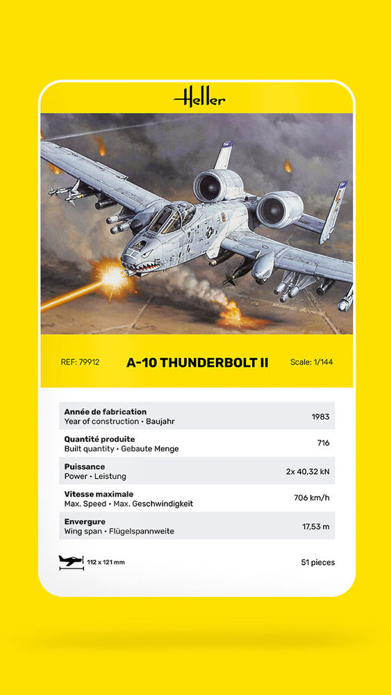 Heller 79912 A-10 Thunderbolt II