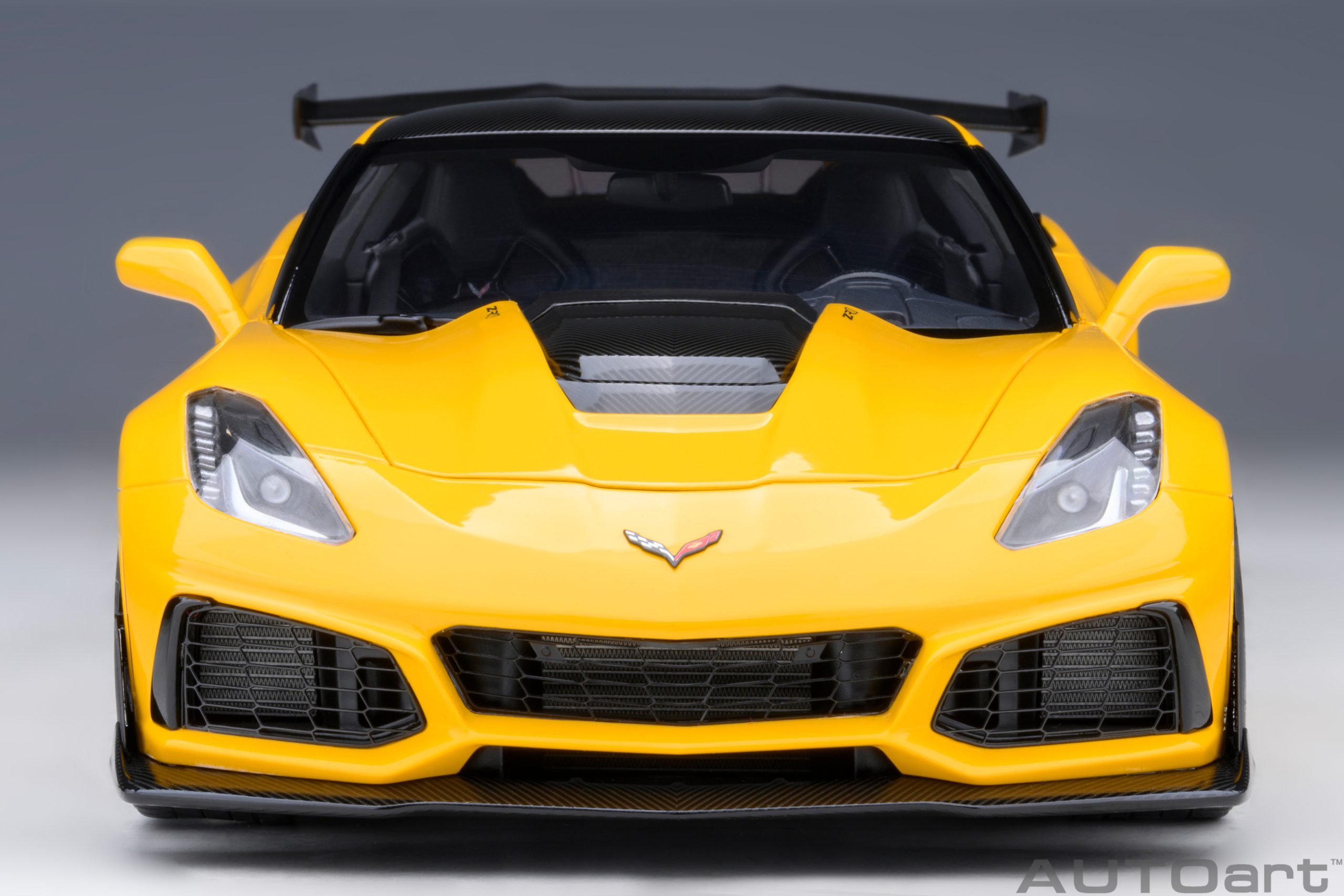 AUTOart 71278 Chevrolet Corvette ZR1 2019 gelb