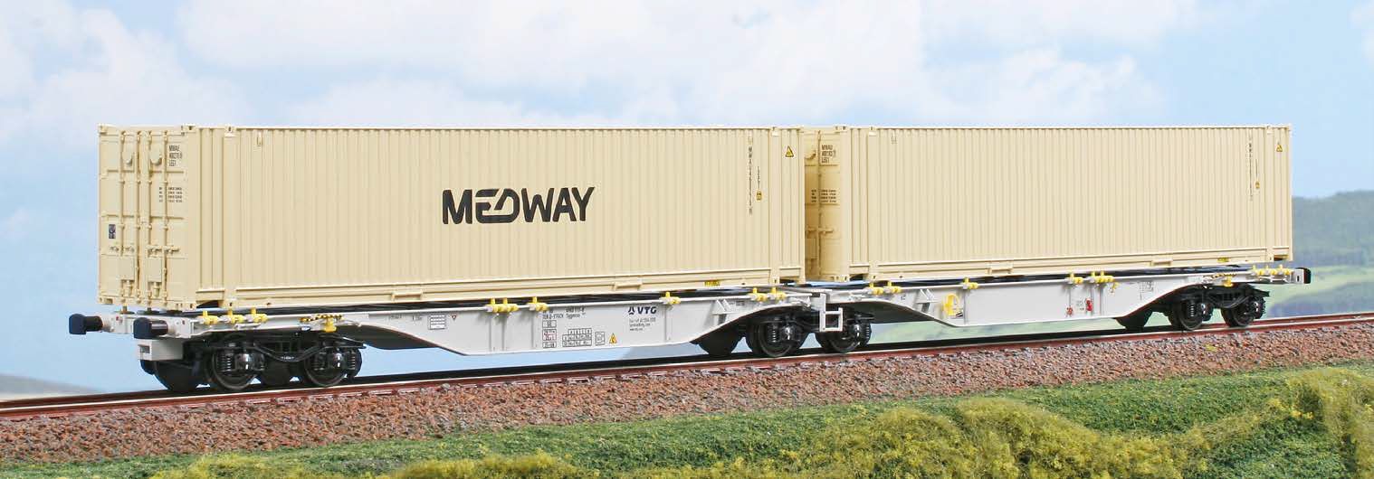 Blackstar XT-2390001 VTG Containertragwagen Sggmrss 90 Ep.6