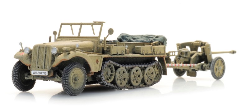 6870490 Sd.Kfz.10 & PAK 38 Afrika