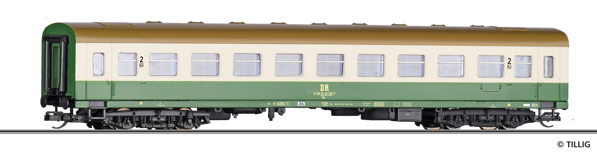 95616 DR Reisezugwagen 2. Kl. Bg Ep.4