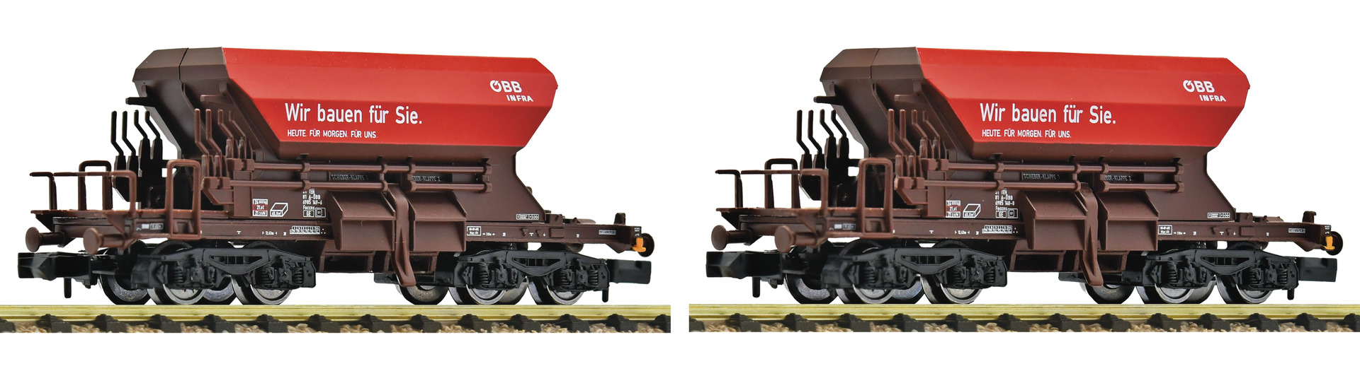 6660157 ÖBB Talbot-Schotterwagen Set 2tlg. Ep.6
