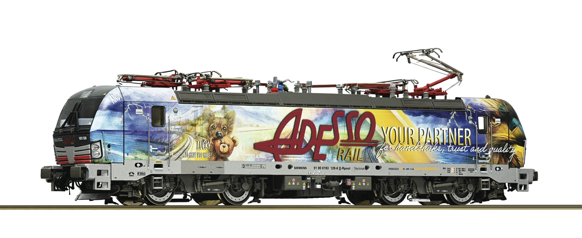 Roco 7510194 Railpool/AdessoRail E-Lok 193 128-6 Ep.6