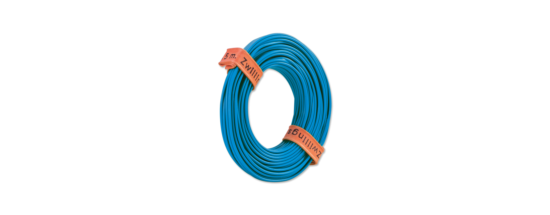 3125 Litze zweiadrig, blau 0,14 mm² 5 m