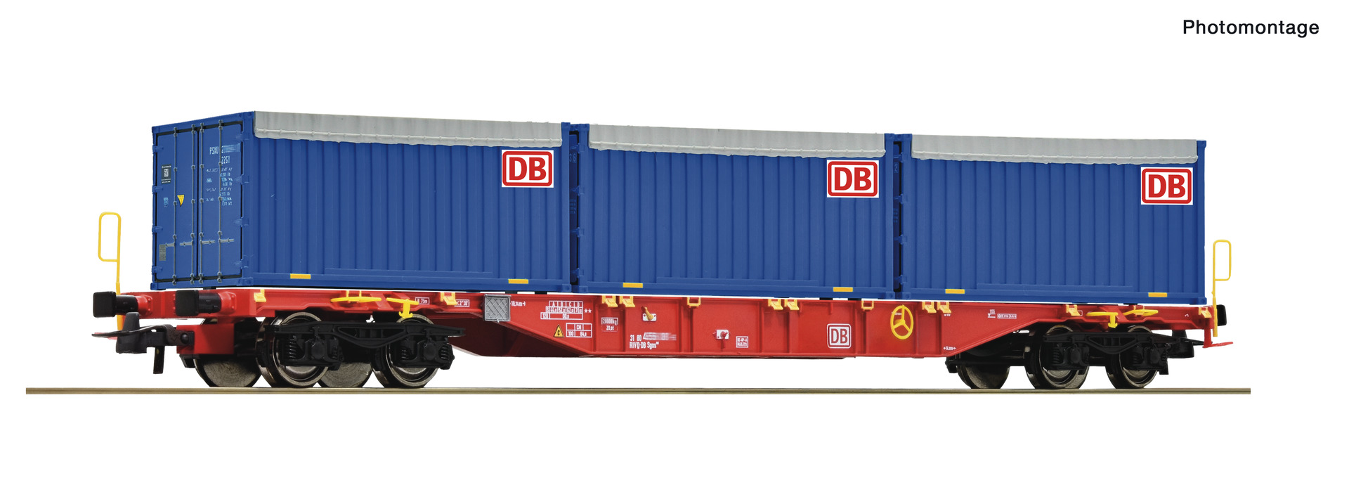 6600307 DB AG Containertragwagen Sgns EP.6