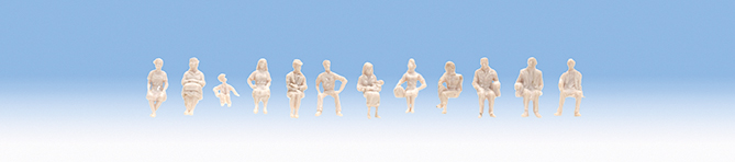 14985 Unbemalte Figuren, 72 St.