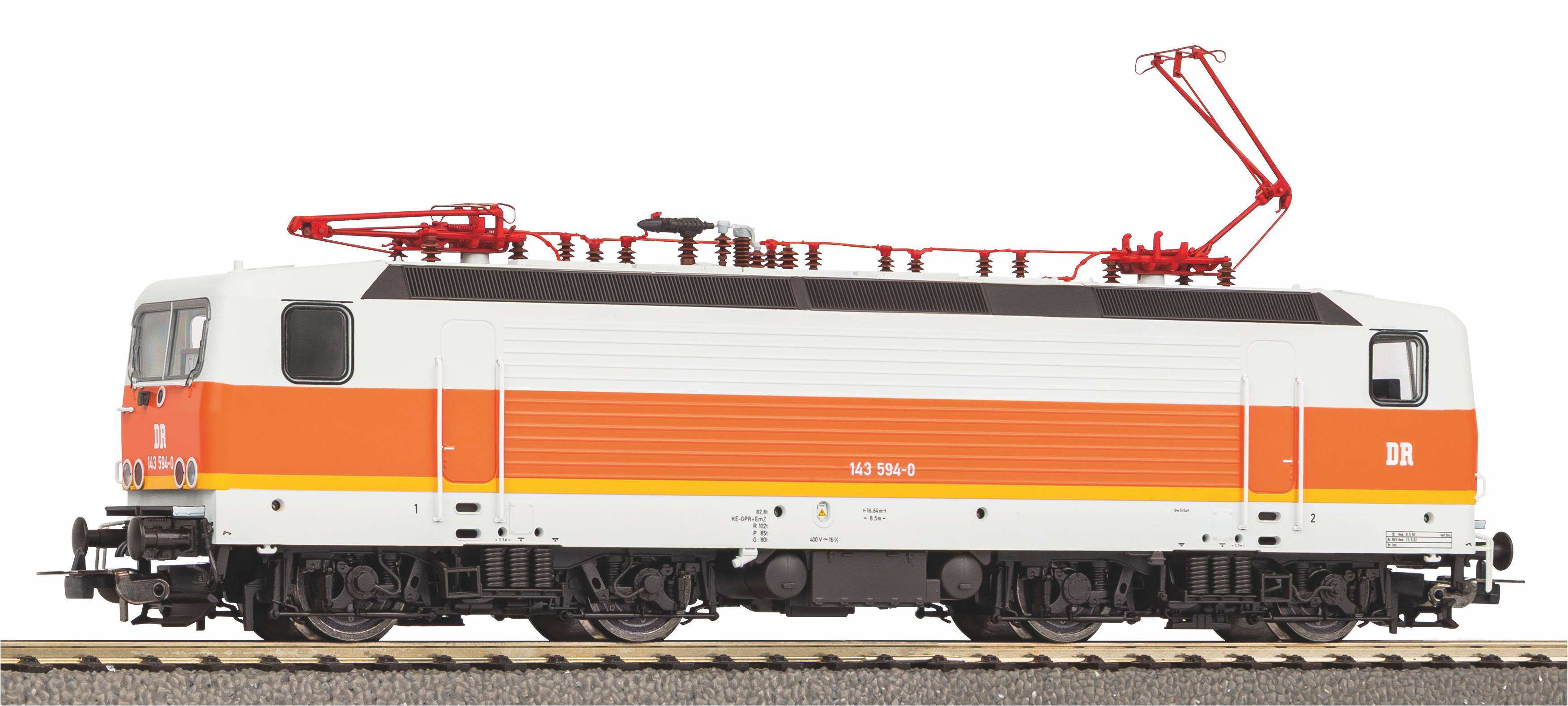 21698 DR E-Lok 143 594-0 S-Bahn Ep.4-5