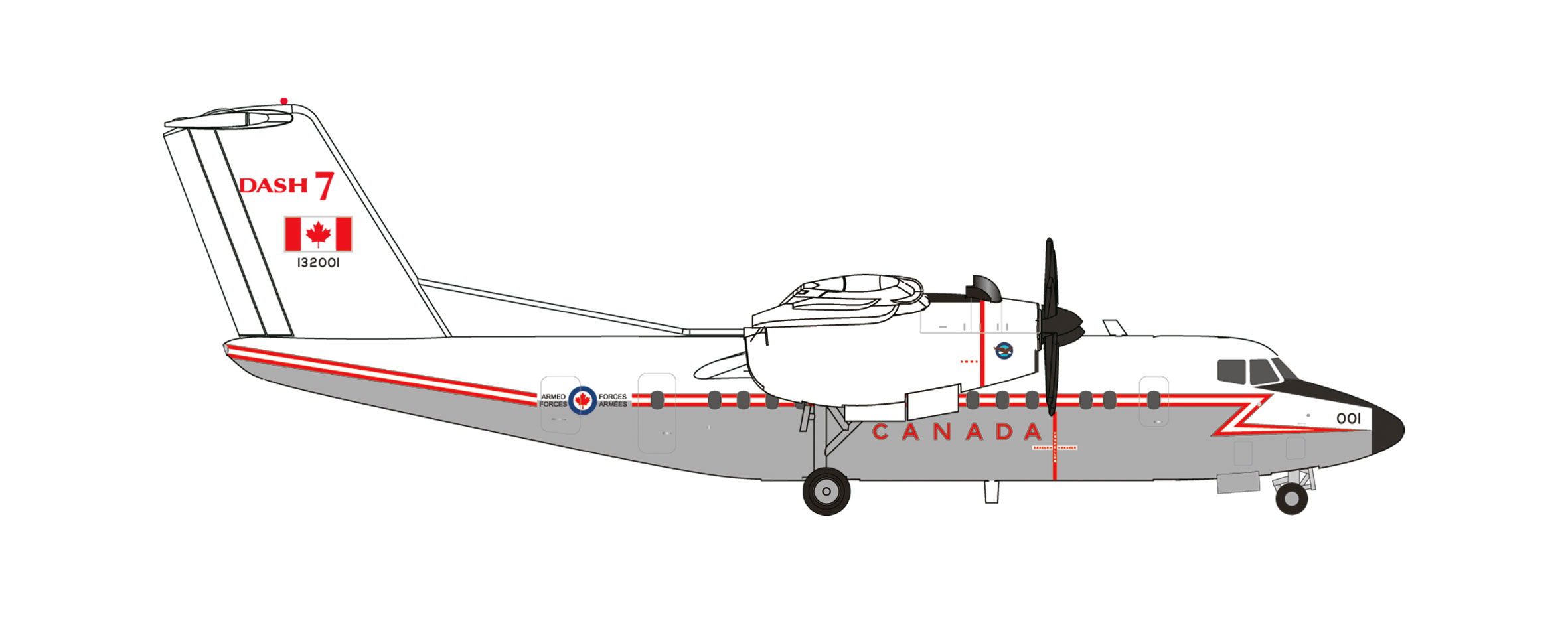573856 DeHavilland Canadian Armed Force