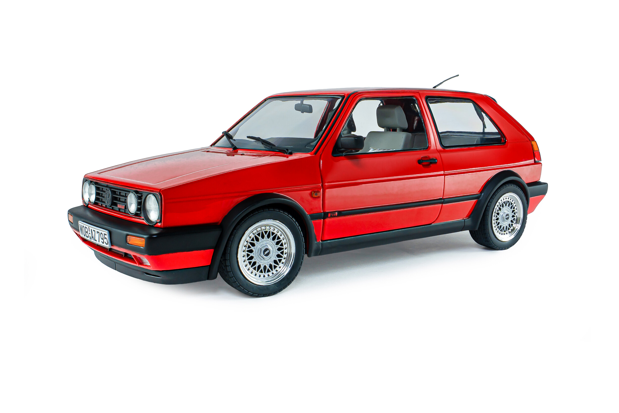 S1812701 VW Golf 2 GTI mars rot 1984