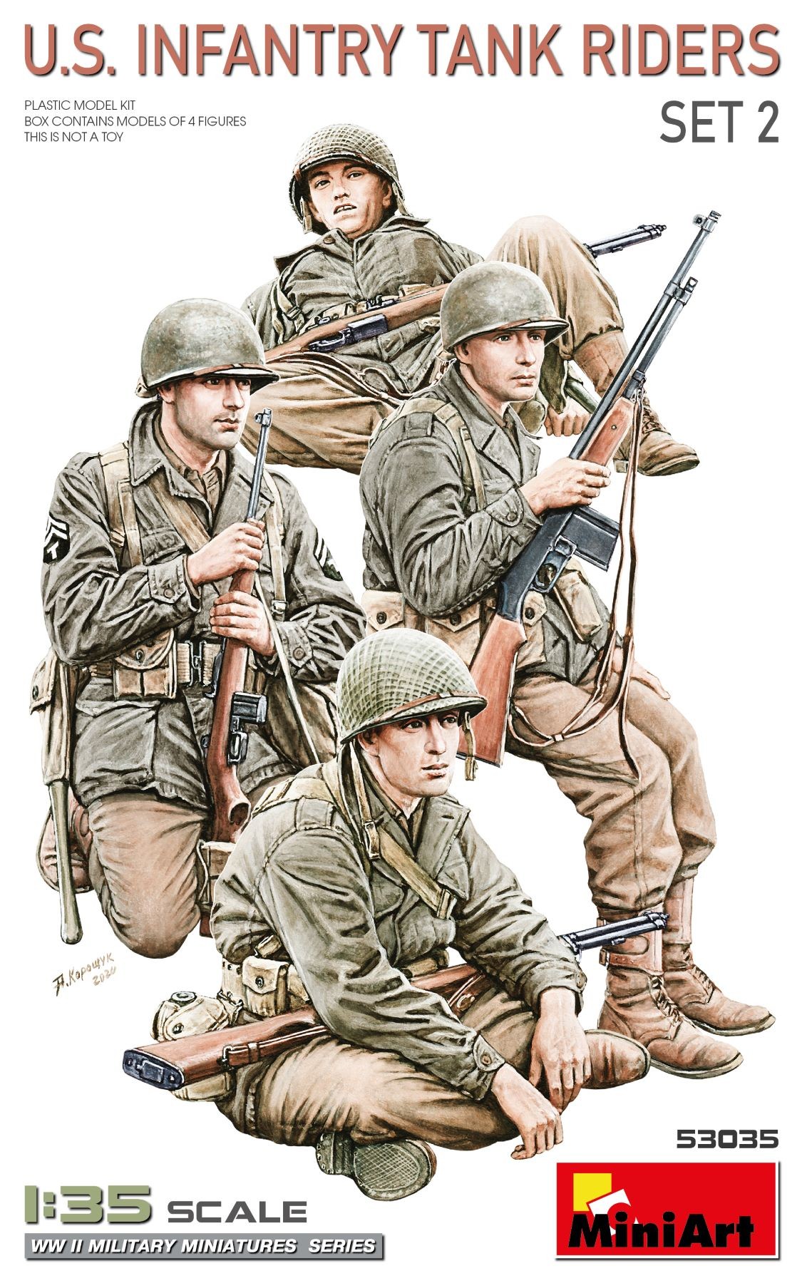 53035 U.S. Infantry Tank Riders - SET 2