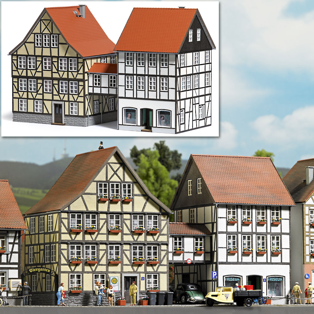 1538 Altstadthäuser mit Übergang