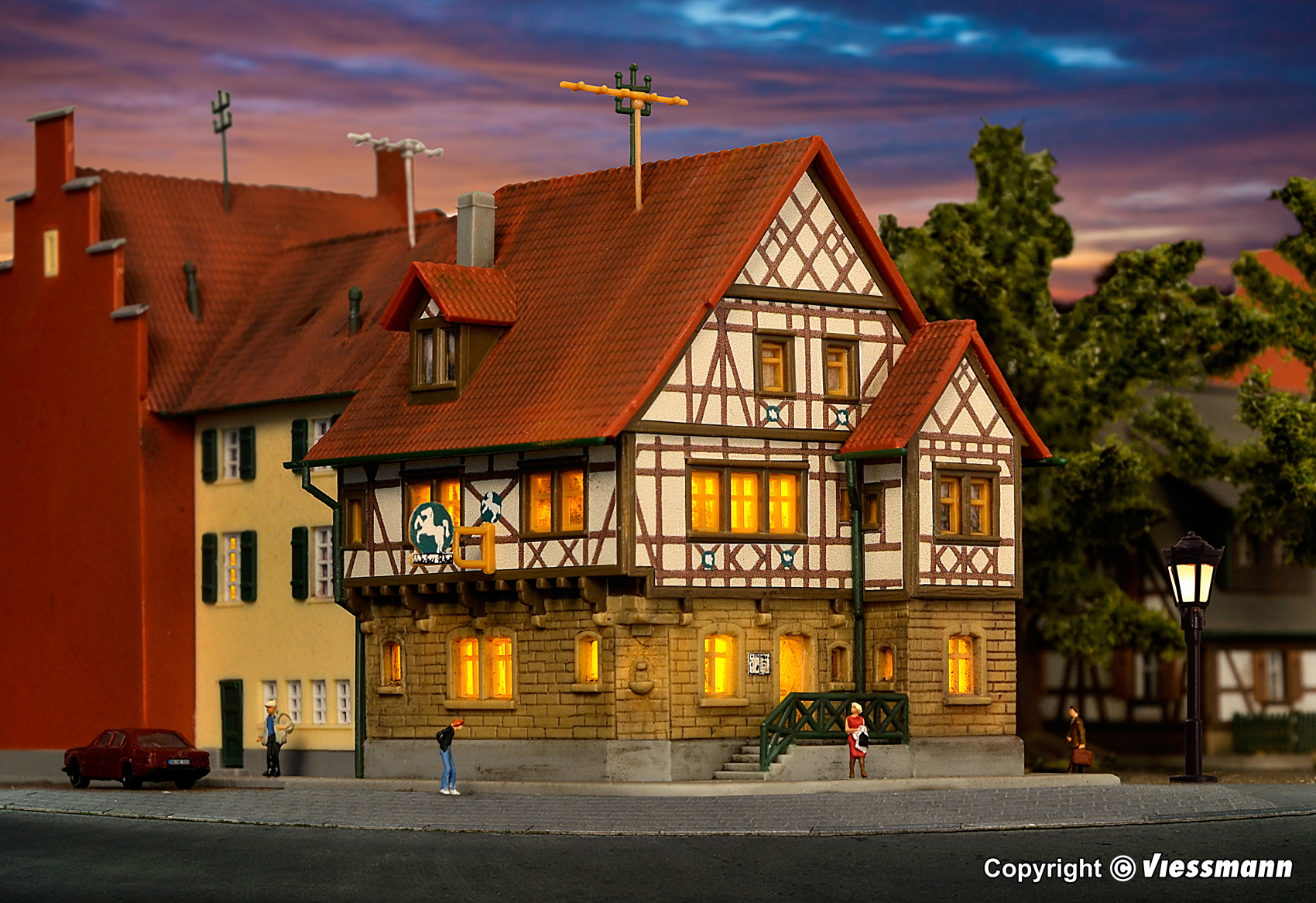 Kibri 36405 Hotel Zum weiße Ross