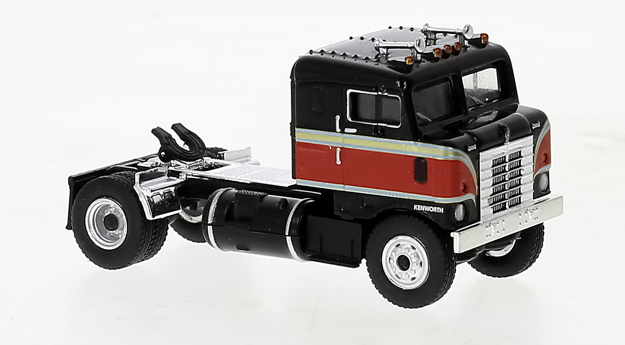 85950 Kenworth Bullnose SZM (2a) schwarz/orang