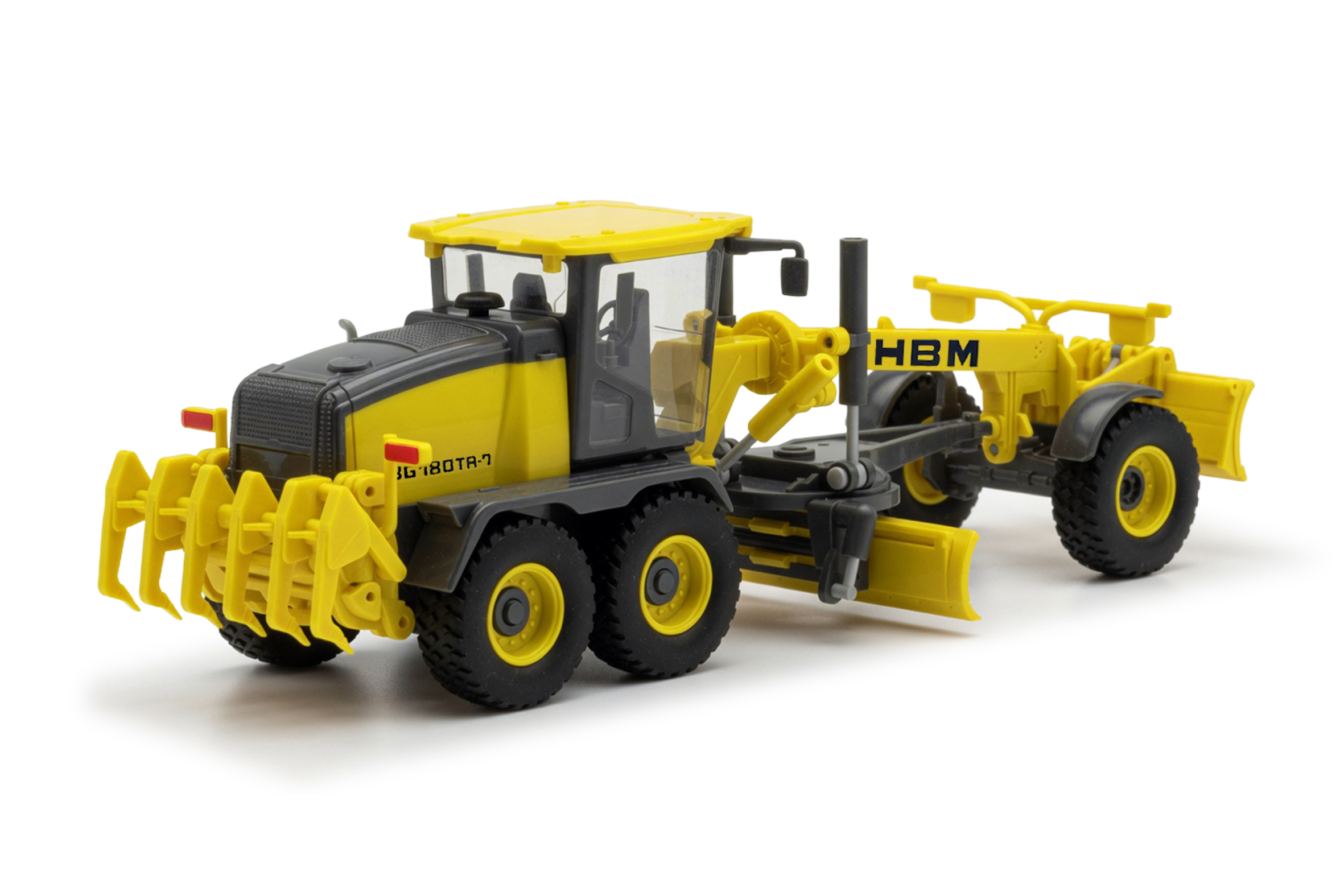 Herpa 322300 HMB-Nobas Motorgrader BG 180 TA-7 gelb
