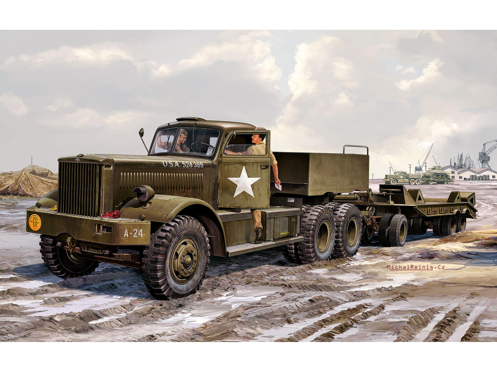 Revell 03364 M19 Tank Transporter