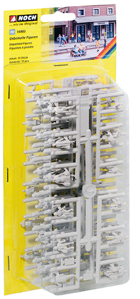 14985 Unbemalte Figuren, 72 St.