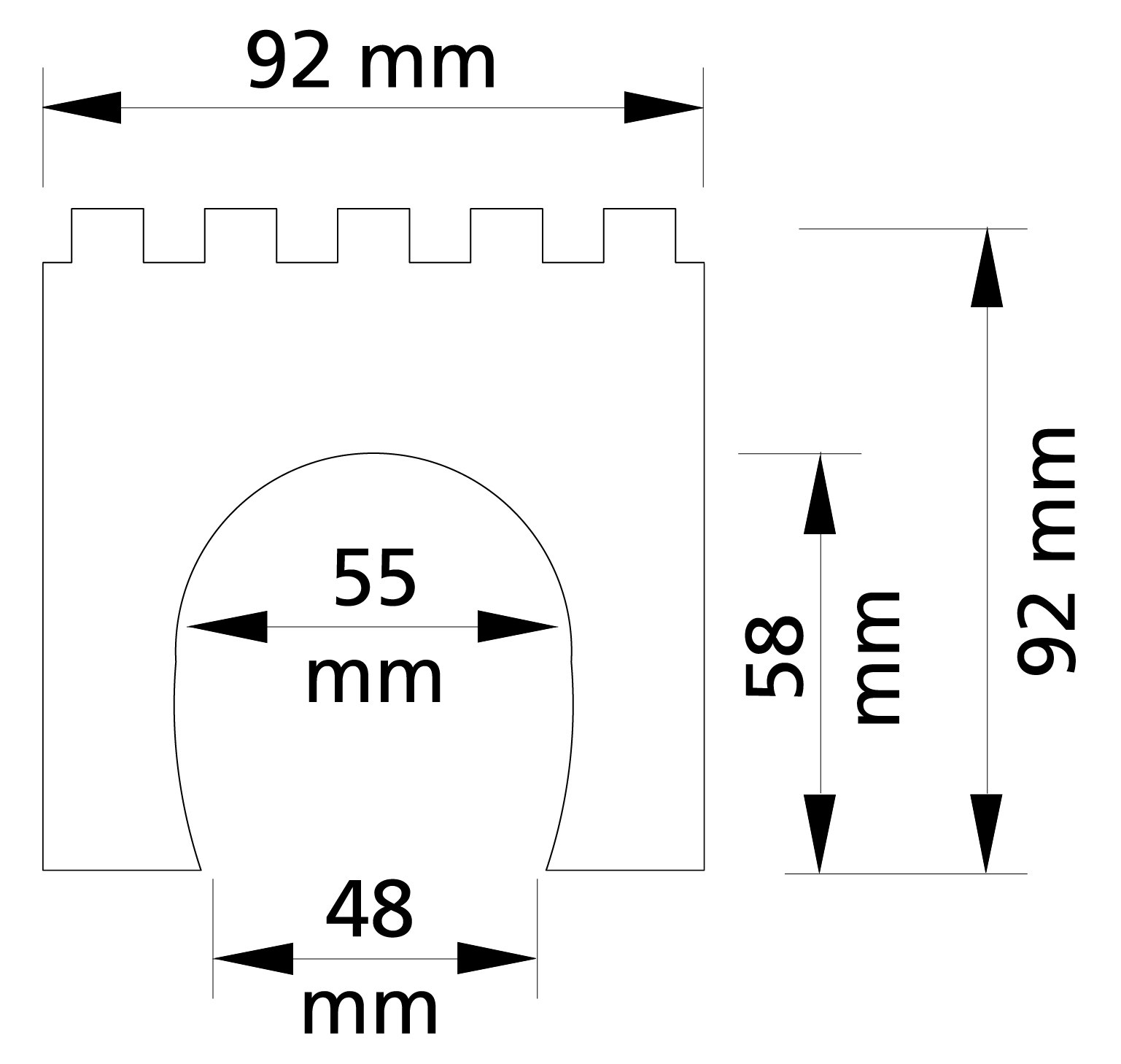 13276 Tunnelportale eingleisig