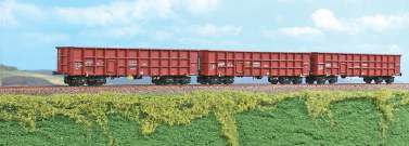 AF35005 BDZ Cargo offene Güterwg.-Set 3-tlg