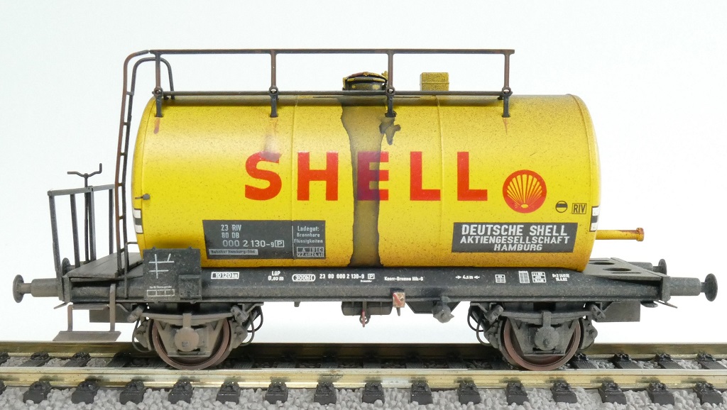 Exact-train 22057 DB Kesselwagen "SHELL" Ep.4