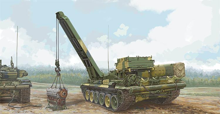 759553 BREM-1 Armoured Recovery Vehicle