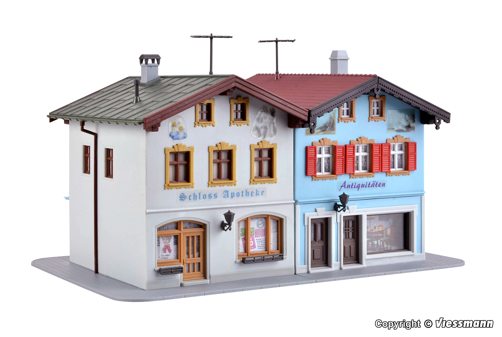 Kibri 38821 Schlossapotheke und Antiquitäten in Tölz