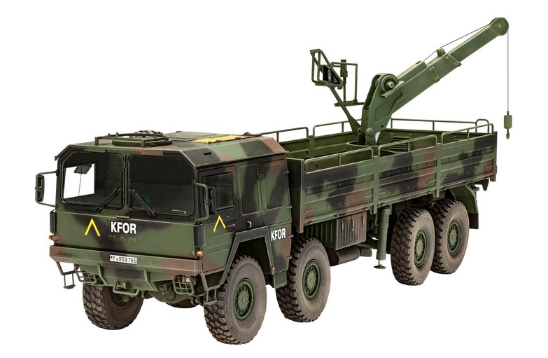 Revell 03367 MAN 10t milgl truck 8x8