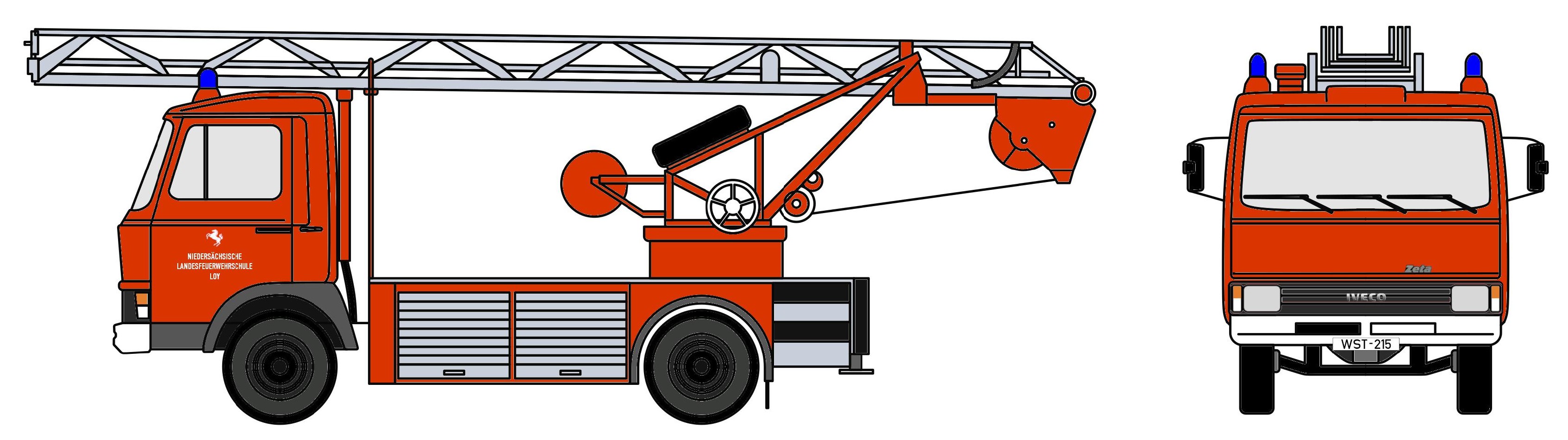 4120 Iveco 90M5 Zeta DL18 FW Feuerwehrschule