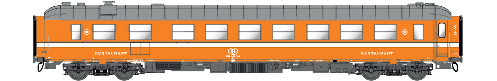 42995 SNCB Speisewagen Wr Breda Ep.5