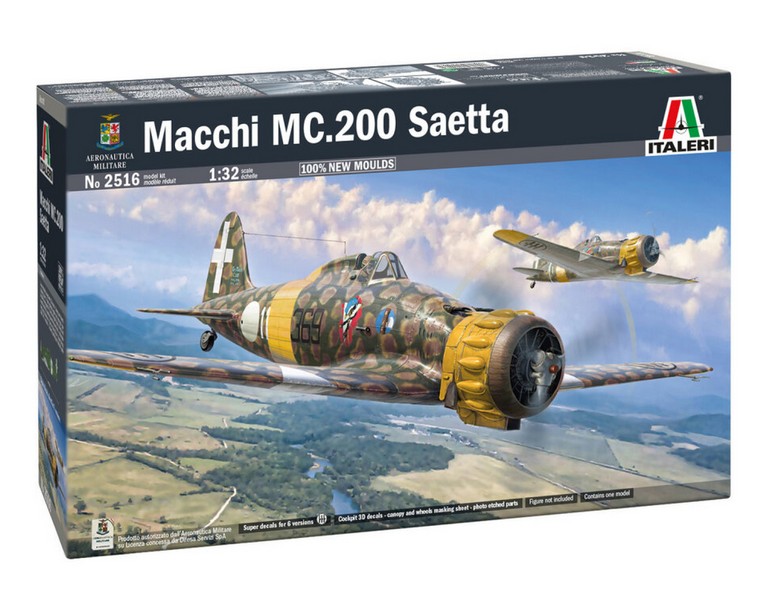 2516 Macchi MC.200 PE-Teile