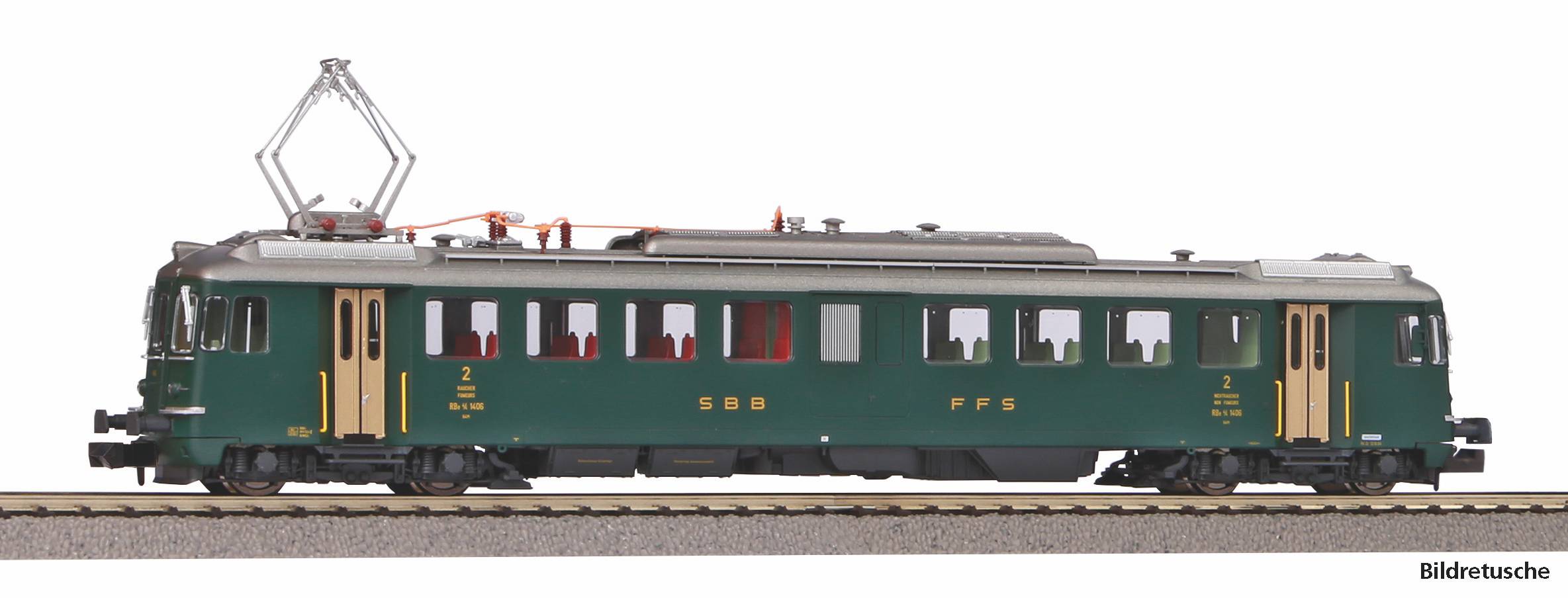 94153 SBB Triebwagen RBe 4/4 1406 Ep.4