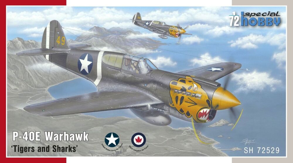 SH72529 P-40E Warhawk 'Tigers and Sharks'