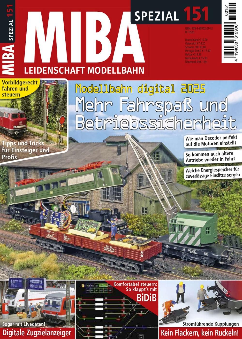 02214 SPEZIAL 151 - Modellbahn digital 2025