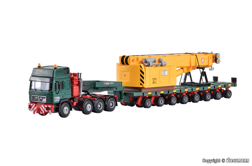 13600 H0 MB SK mit Scheuerle Plattf
