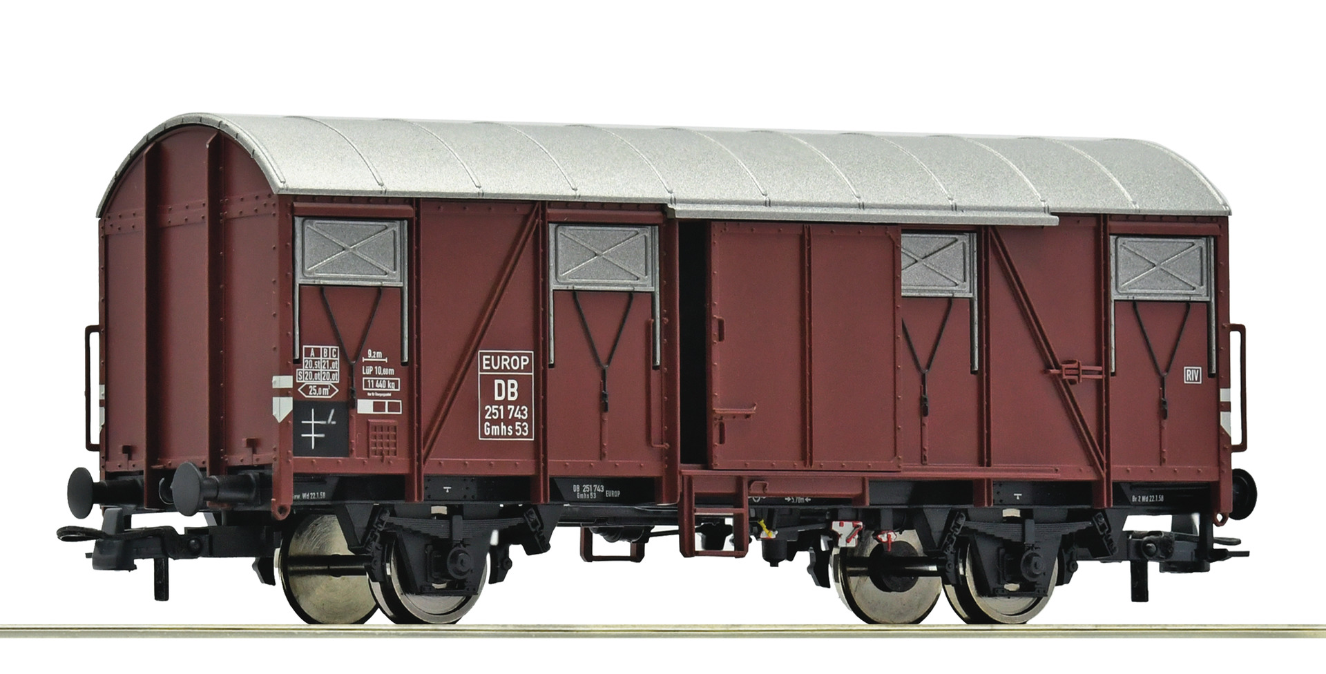 6600274 DB Gedeckter Güterwagen Gmhs Ep.3