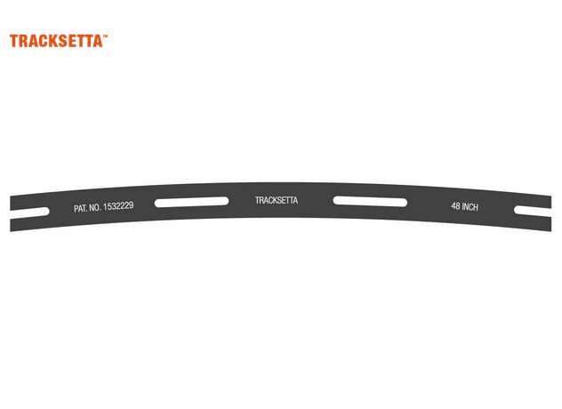 OOT48 Schablone für 1219mm Radius H0