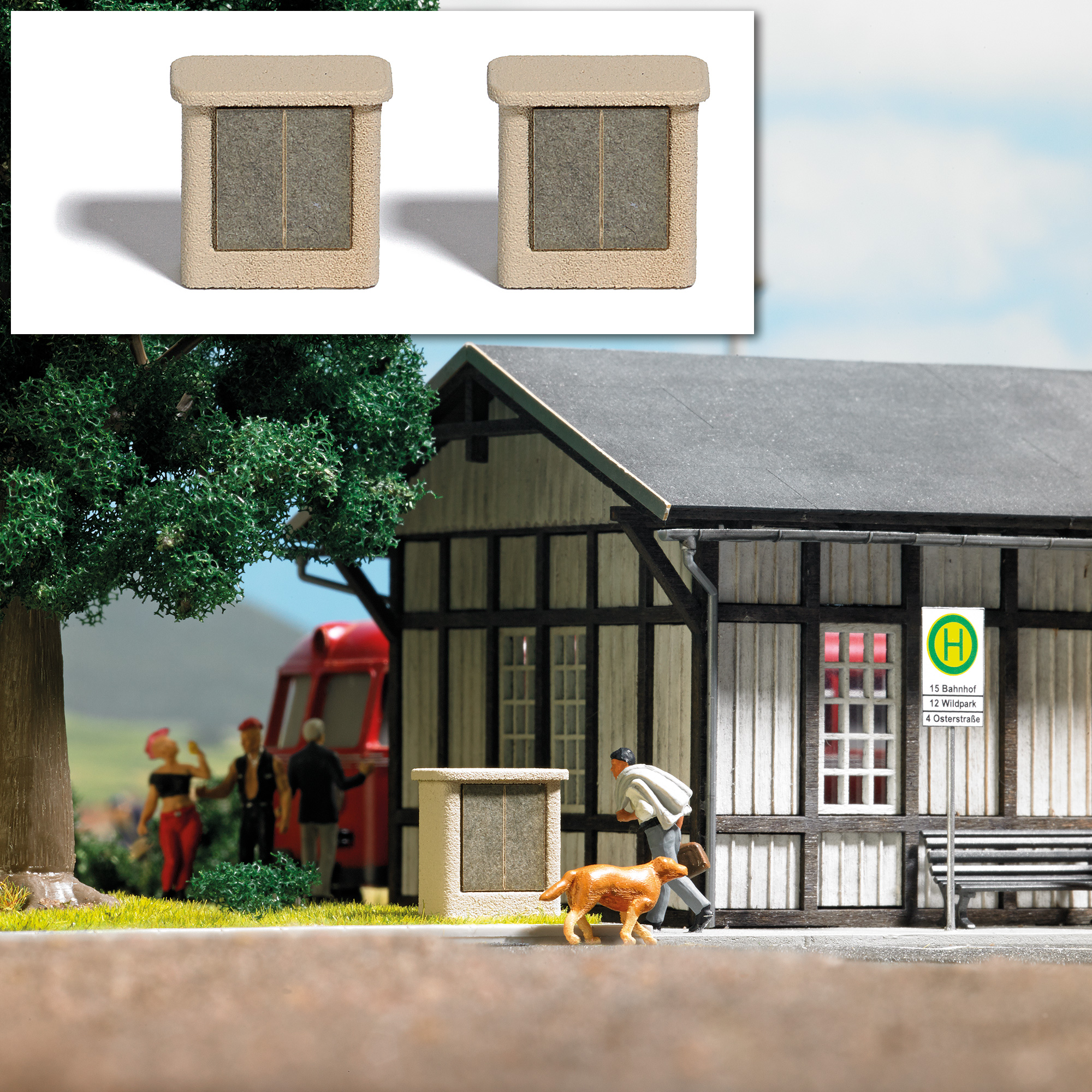 7773 Mini-Set: Verteilerkästen