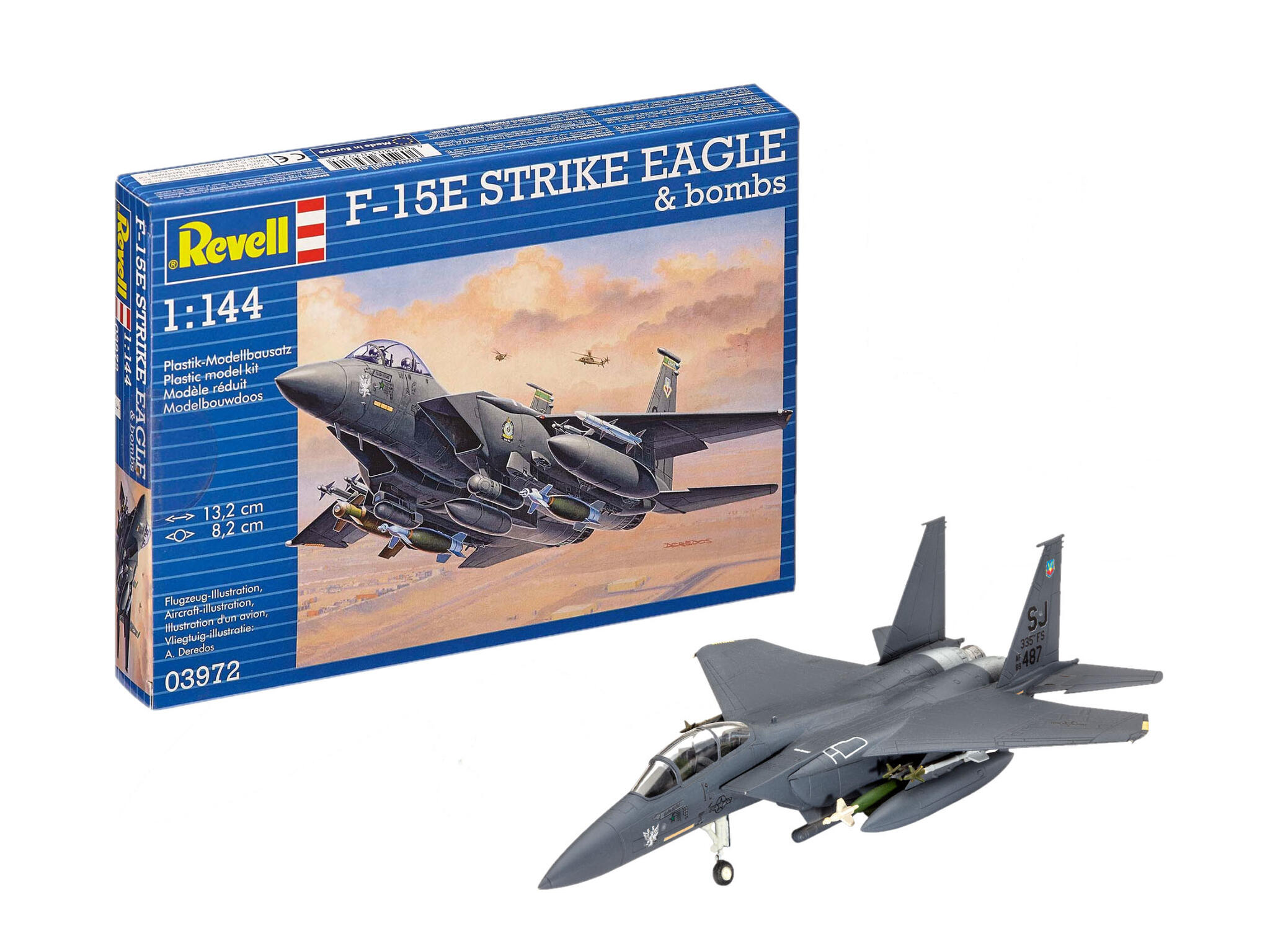 03972 F-15E Strike Eagle & Bombs