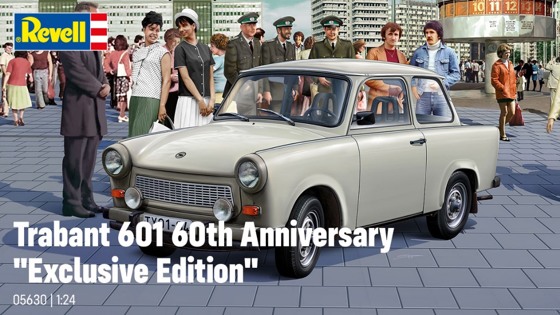 Revell 05630 60th Anniversary Trabant 601 inkl. Buch