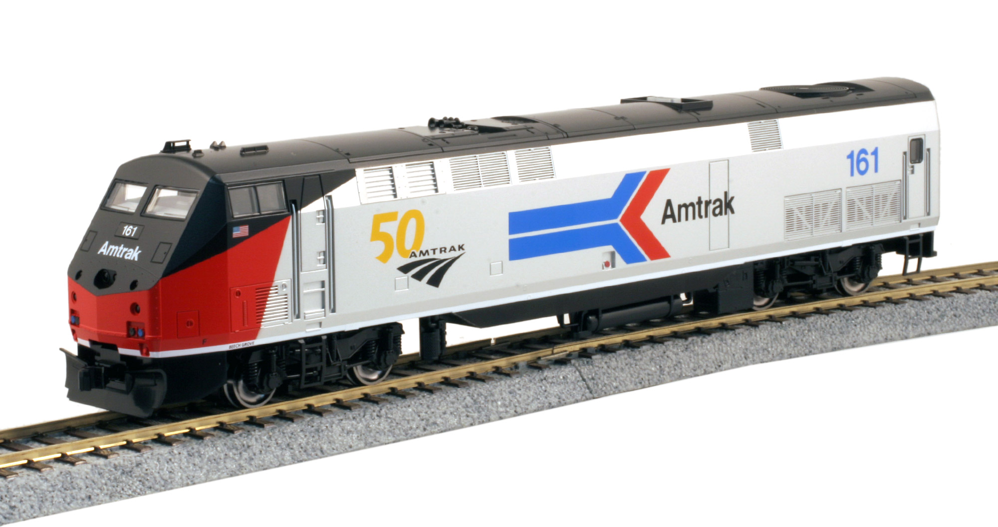 376114LS Amtrak Diesellok P42 - 50th Anniversary