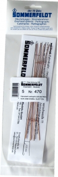 Sommerfeldt 470 DB Fahrdraht verkupfert 0,5 x 140 mm of