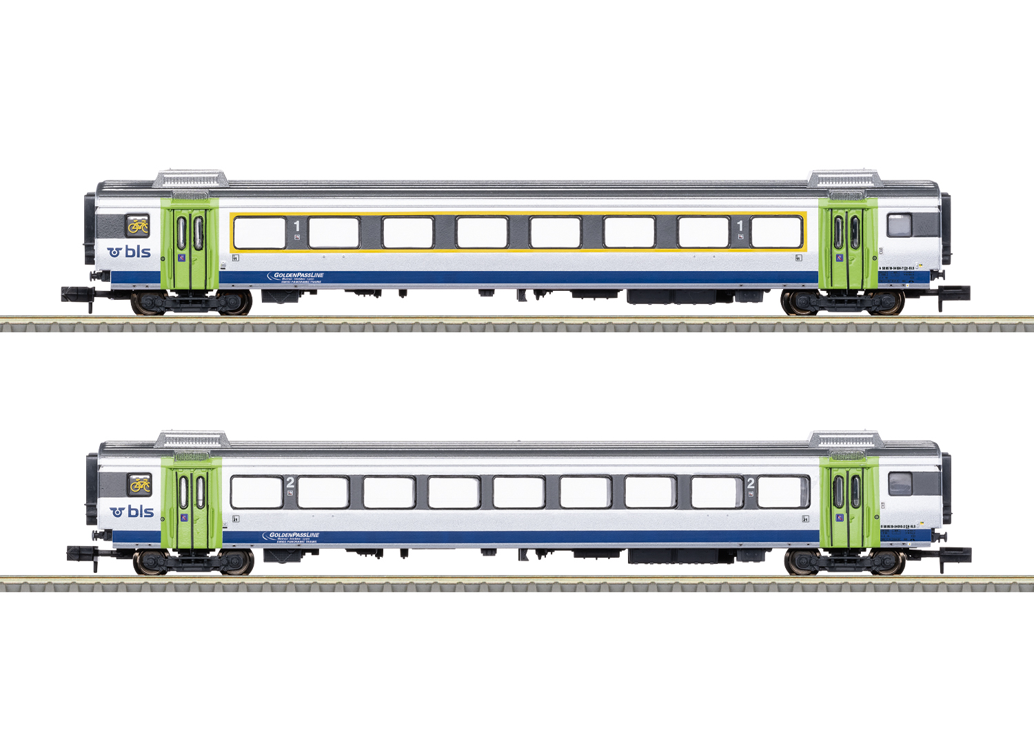18294 BLS Wagen-Set 2tlg. "GoldenPass" Ep.6