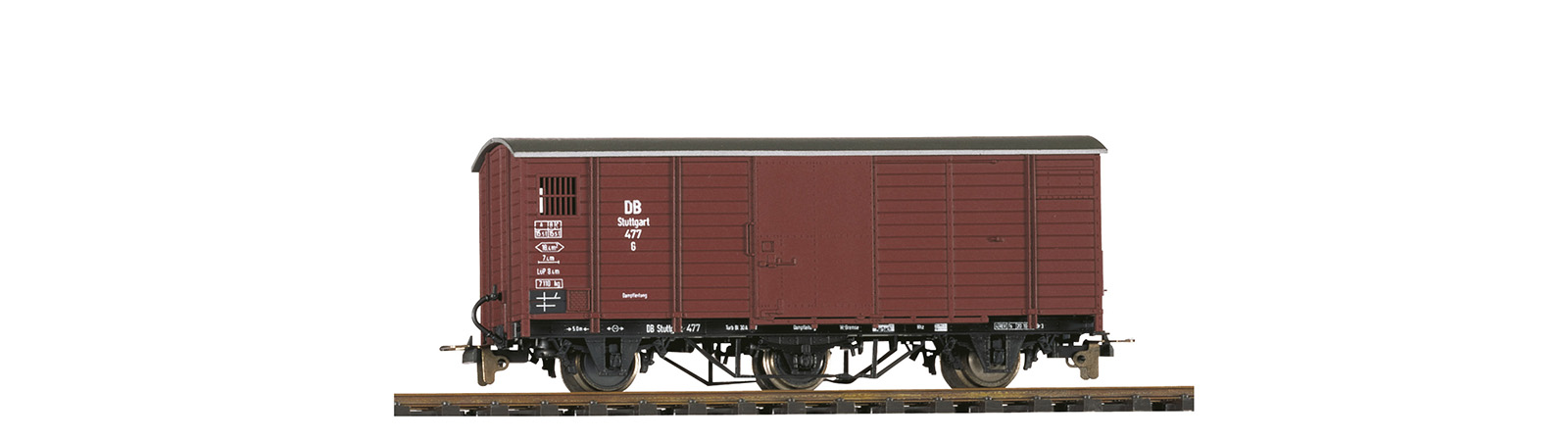 Bemo 2002817 DB gedeckter Güterwagen Ep.3