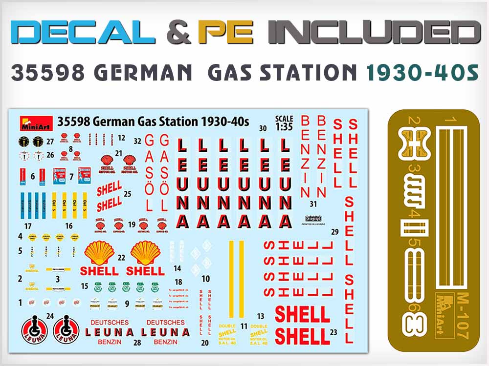 35598 Tankstelle 1930/1940