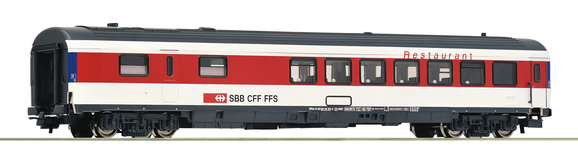 54168 SBB EC Speisewagen Ep.6