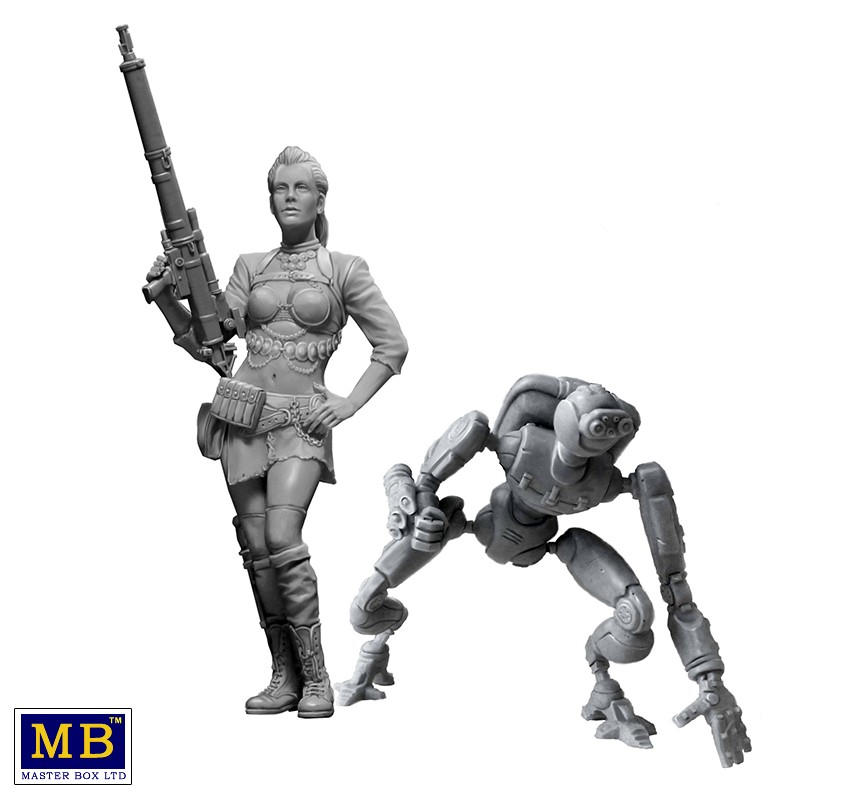 Master Box Ltd. MB24035 The first meeting - 'Back off'