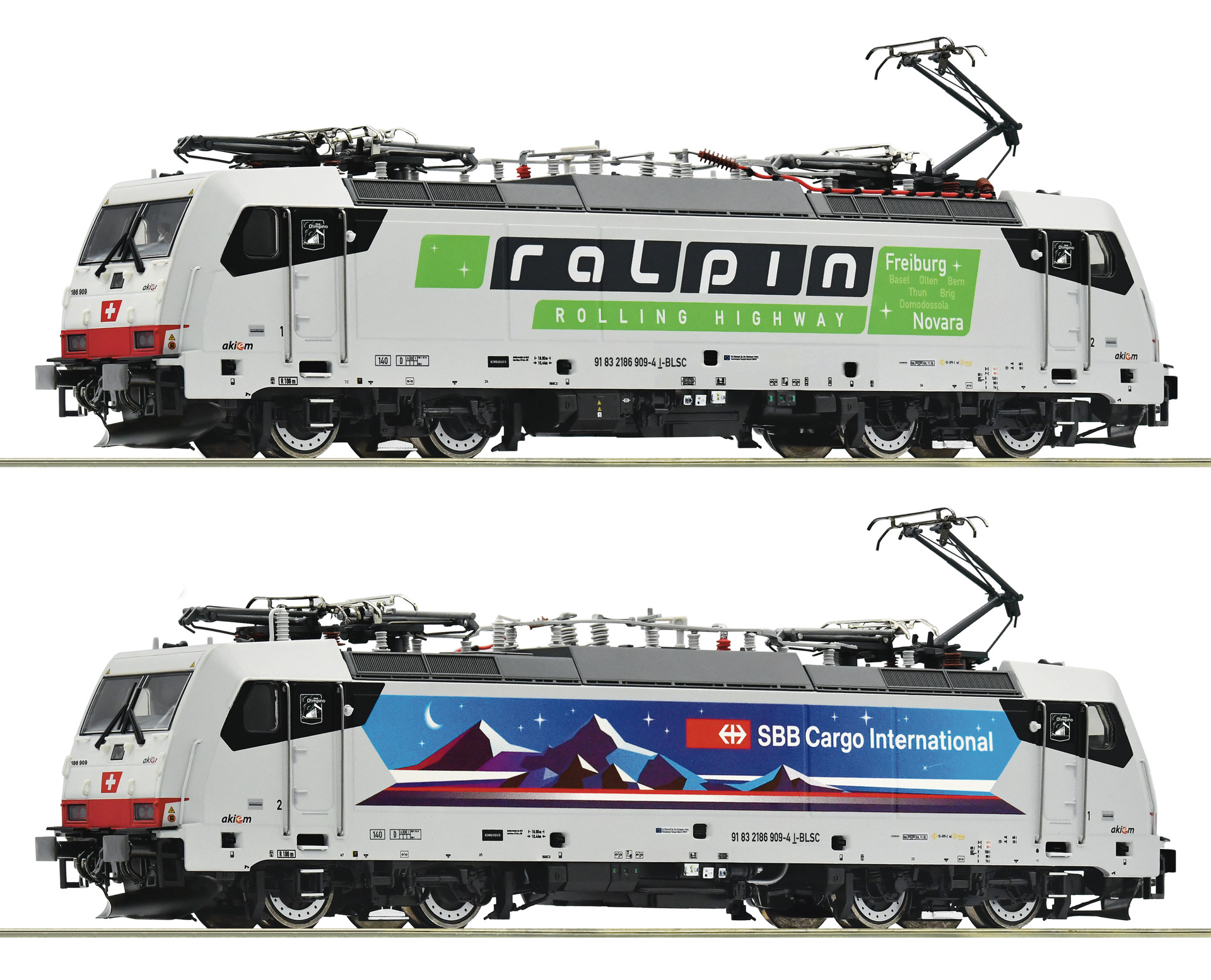 Roco 7510035 SBB/RAlpin E-Lok 186 909-4 Nightpi Ep.6