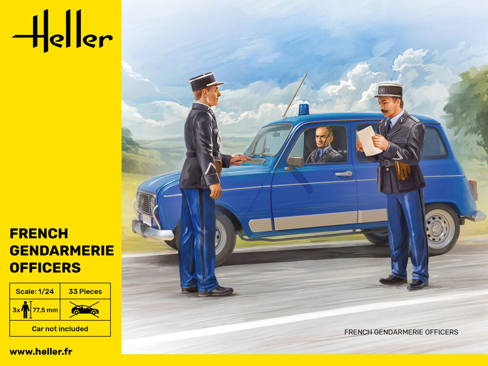 82751 French Police Officers